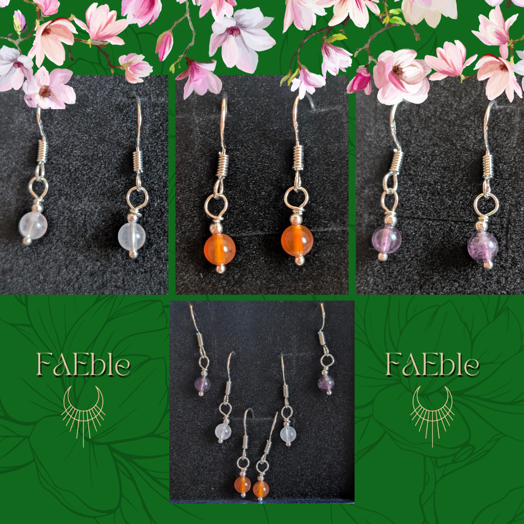 Gemdrops Earrings Set of Three